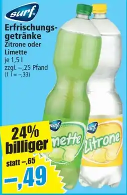Norma Surf Erfrischungsgetränke Angebot