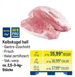 METRO Kalbskugel hell Angebot