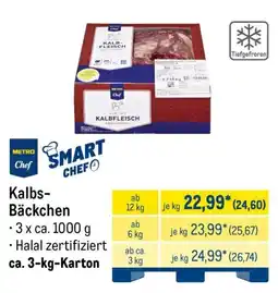 METRO Kalbs-Bäckchen Angebot