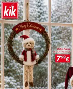 KiK Deko-Kranz Angebot