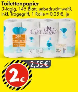 TEDi Toilettenpapier Angebot