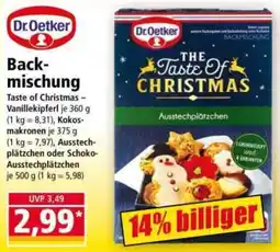Norma Dr.Oetker Back-mischung Angebot