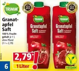 Norma TRIMM Granatapfel Saft Angebot