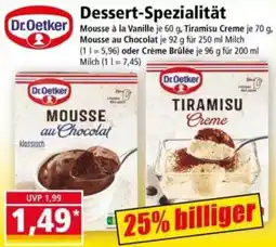 Norma Dr.Oetker Mousse au Chocolat Angebot