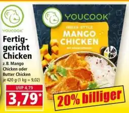 Norma YOUCOOK Indian Style Mango Chicken Angebot