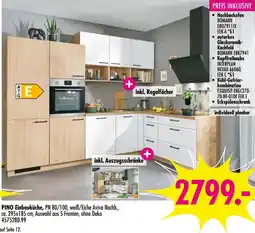 Möbel Boss PINO Einbauküche Angebot