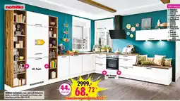 Möbel Boss nobilia Einbauküche, Laser, olpinnweil/Balkeneiche Angebot