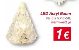 KiK LED Acryl Baum Angebot