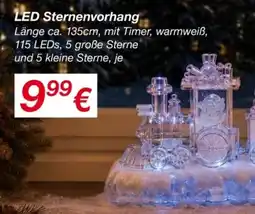 KiK LED Sternenvorhang Angebot