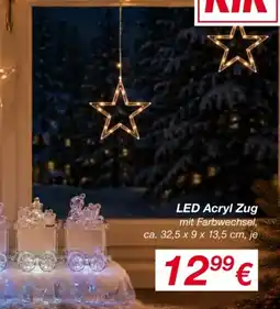 KiK LED Acryl Zug Angebot
