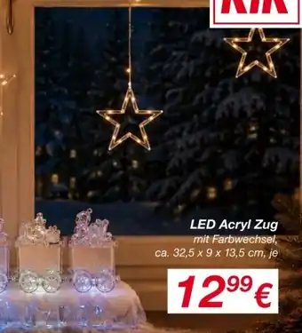LED Acryl Zug