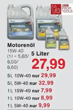 Jawoll Motorenöl Angebot