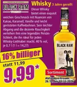 Norma Black Ram Whisky Angebot
