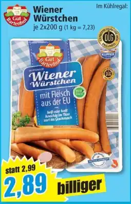 Norma Gut Bartenhof Wiener Würstchen Angebot