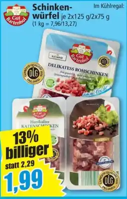 Norma Schinkenwürfel Gut Bartenhof Angebot