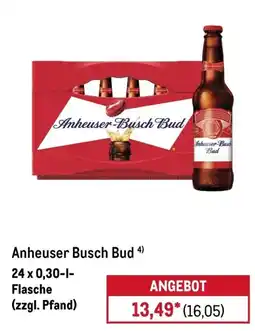 METRO Anheuser Busch Bud Angebot