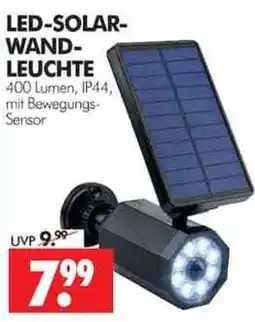 Wreesmann LED-SOLAR-WAND-LEUCHTE Angebot