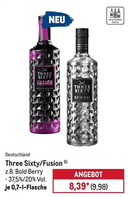 METRO Three Sixty/Fusion Angebot