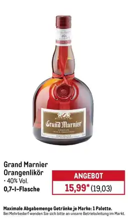 METRO Grand Marnier Orangenlikör Angebot