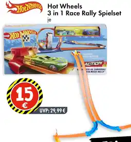 TEDi Hot Wheels 3 in 1 Race Rally Spielset Angebot