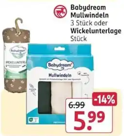 Rossmann Babydream Mullwindeln Angebot