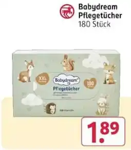 Rossmann Babydream Pflegetücher Angebot