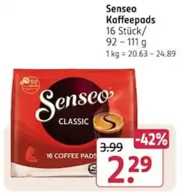 Rossmann Senseo Kaffeepads Classic Angebot