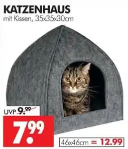 Wreesmann KATZENHAUS mit Kissen Angebot