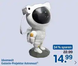 Rossmann Ideenwelt Galaxie-Projektor Astronaut Angebot