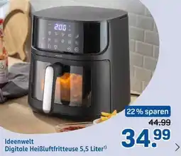 Rossmann Ideenwelt Digitale Heißluftfritteuse Angebot