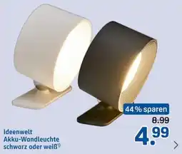Rossmann Ideenwelt Akku-Wandleuchte Angebot