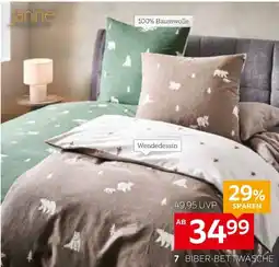 XXXLutz 7 BIBER-BETTWÄSCHЕ Angebot