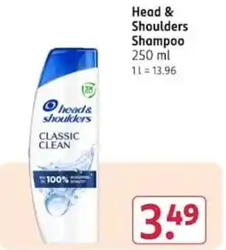 Rossmann Head & Shoulders Shampoo Classic Clean Angebot