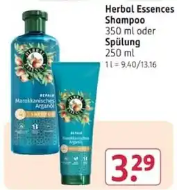 Rossmann Herbal Essences Shampoo Angebot