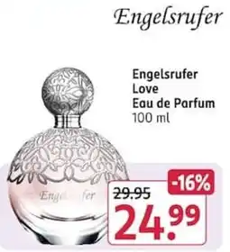 Rossmann Engelsrufer Love Eau de Parfum Angebot