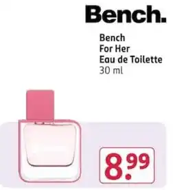 Rossmann Bench For Her Eau de Toilette Angebot