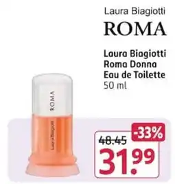 Rossmann Laura Biagiotti Roma Donna Eau de Toilette Angebot