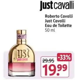 Rossmann Roberto Cavalli Just Cavalli Eau de Toilette Angebot