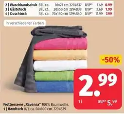 Segmüller Frottierserie „Ravenna“ Handtuch Angebot