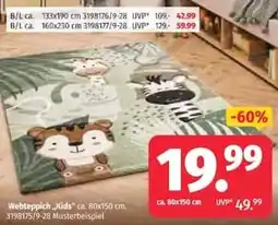 Segmüller Webteppich "Kids" Angebot
