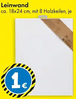 TEDi Leinwand Angebot