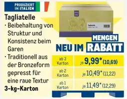 METRO Tagliatelle Angebot