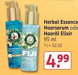 Rossmann Herbal Essence Haaröl Elixir Angebot