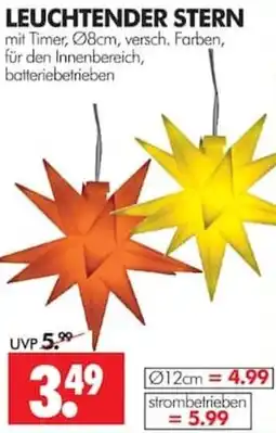 Wreesmann LEUCHTENDER STERN Angebot