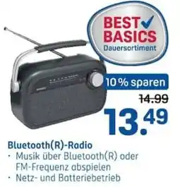 Rossmann BEST BASICS Bluetooth(R)-Radio Angebot