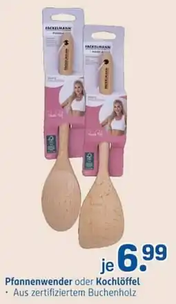 Rossmann Fackelmann Pfannenwender oder Kochlöffel Angebot