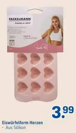 Rossmann Fackelmann Eiswürfelform Herzen Angebot