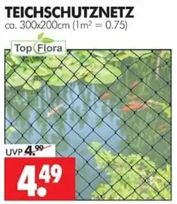 Wreesmann TEICH SCHUTZNETZ Top Flora Angebot