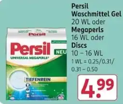 Rossmann Persil Waschmittel Gel Angebot