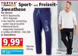 Norma TOPTEX Sport- und Freizeit-Sweathose für Herren Angebot